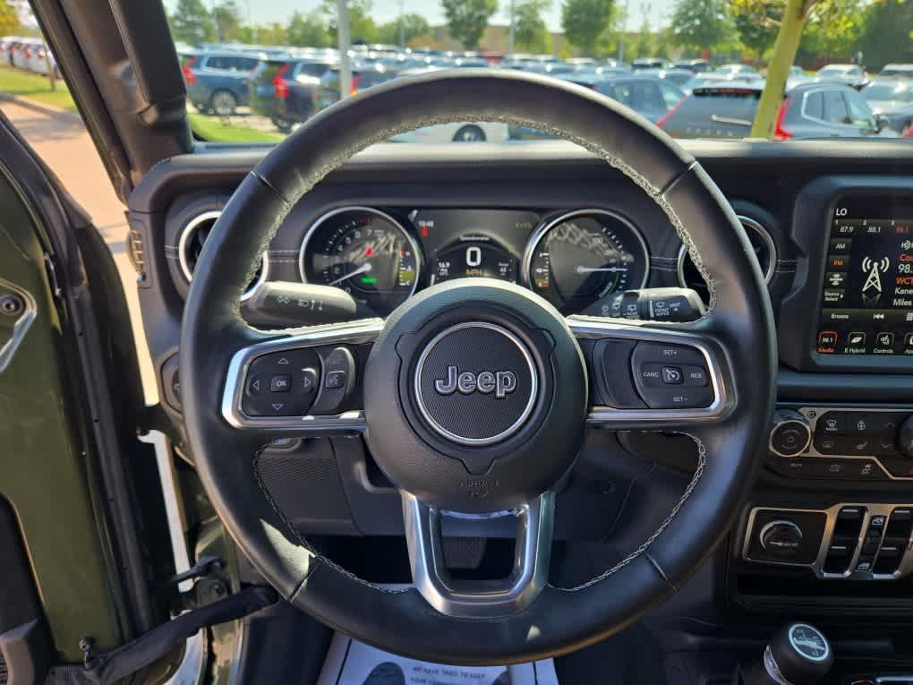 used 2022 Jeep Wrangler Unlimited 4xe car, priced at $33,900