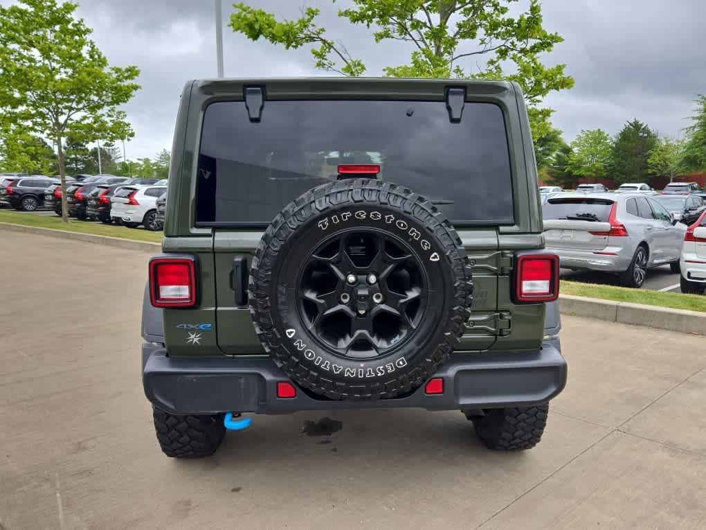 used 2023 Jeep Wrangler 4xe car, priced at $34,300