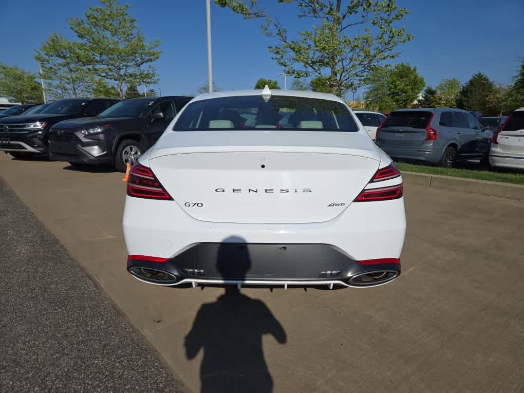 used 2024 Genesis G70 car, priced at $32,900