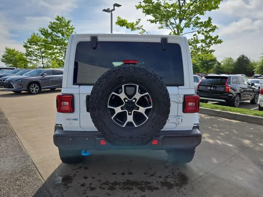 used 2022 Jeep Wrangler Unlimited 4xe car, priced at $34,400