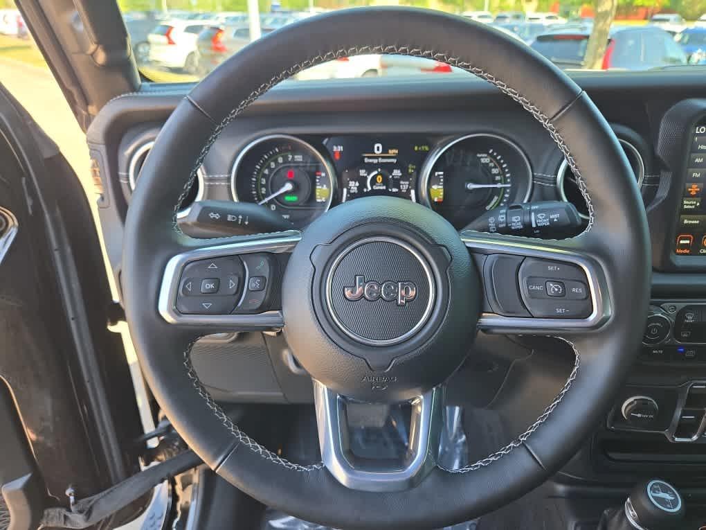 used 2021 Jeep Wrangler Unlimited 4xe car, priced at $33,600