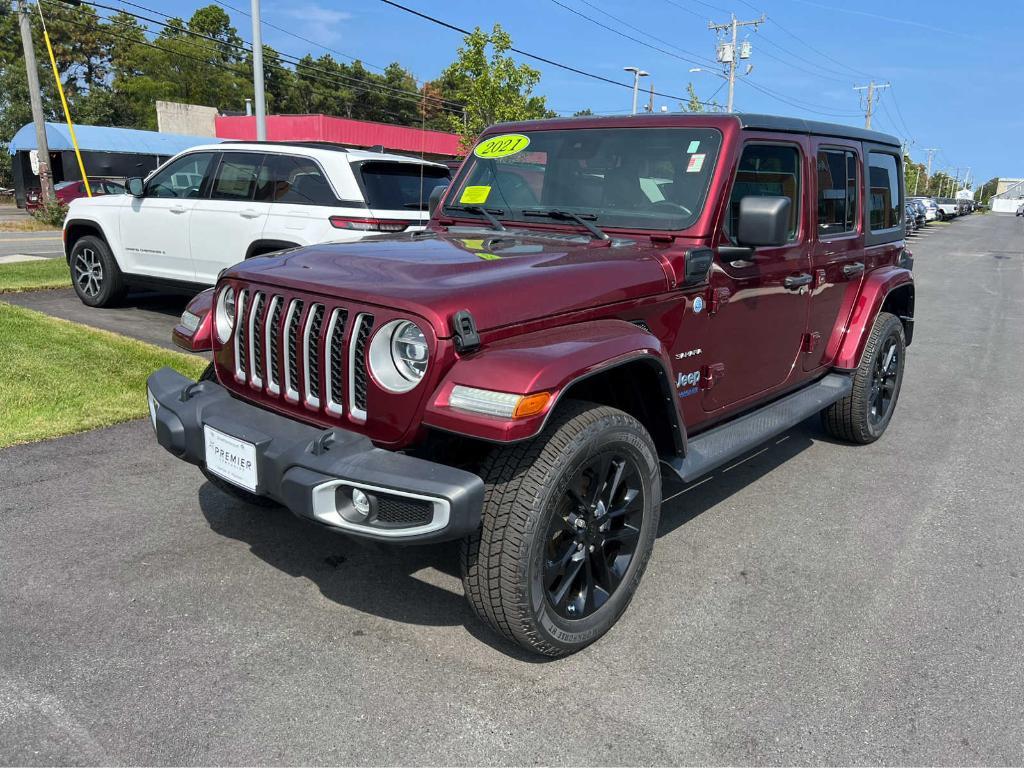 used 2021 Jeep Wrangler Unlimited 4xe car, priced at $28,900