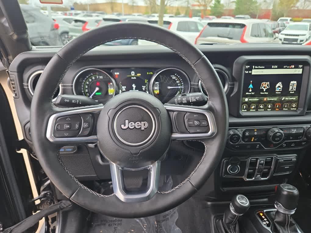 used 2022 Jeep Wrangler Unlimited 4xe car, priced at $33,900