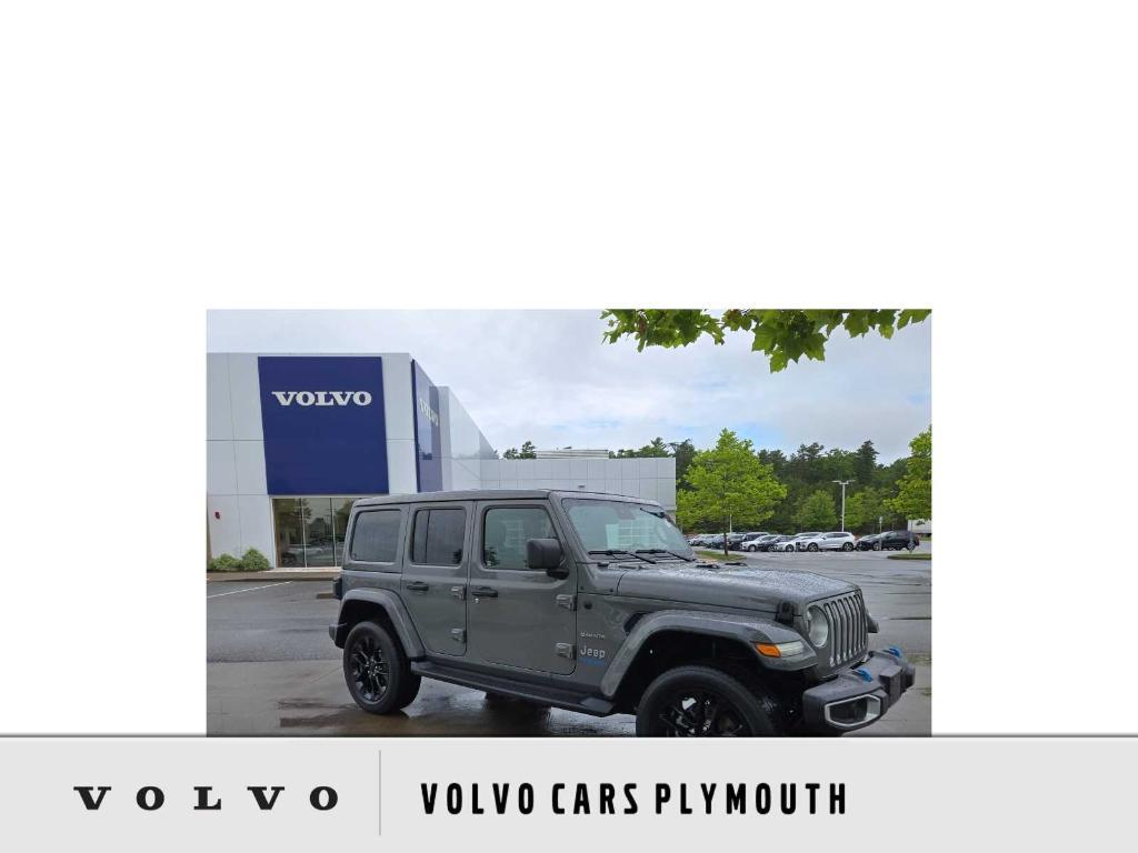 used 2022 Jeep Wrangler Unlimited 4xe car, priced at $33,500