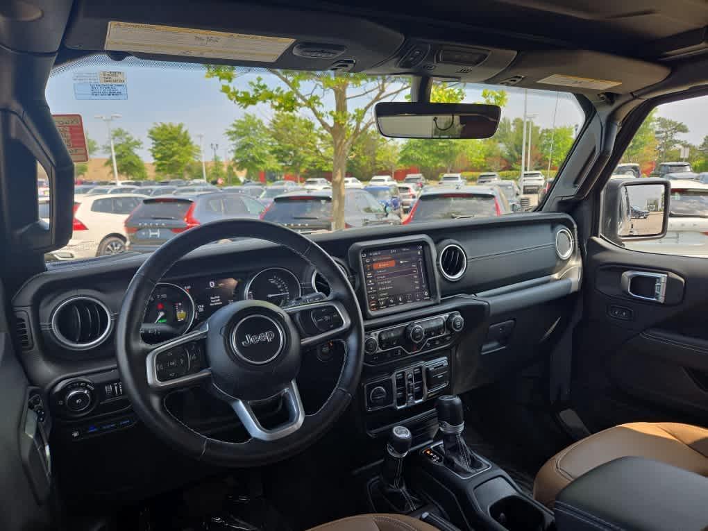used 2021 Jeep Wrangler Unlimited 4xe car, priced at $33,900