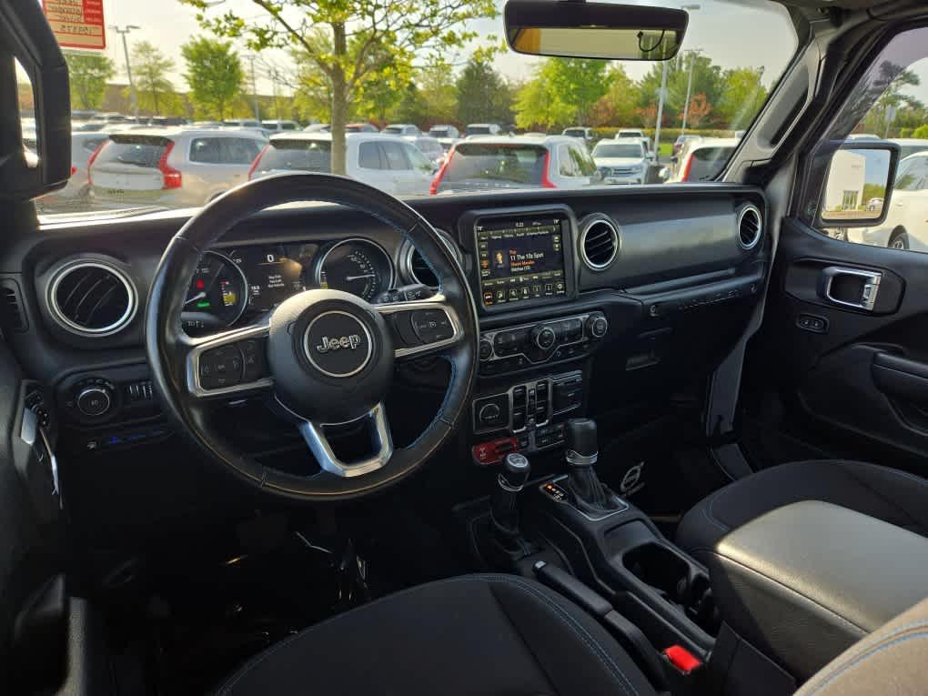 used 2022 Jeep Wrangler Unlimited 4xe car, priced at $34,600