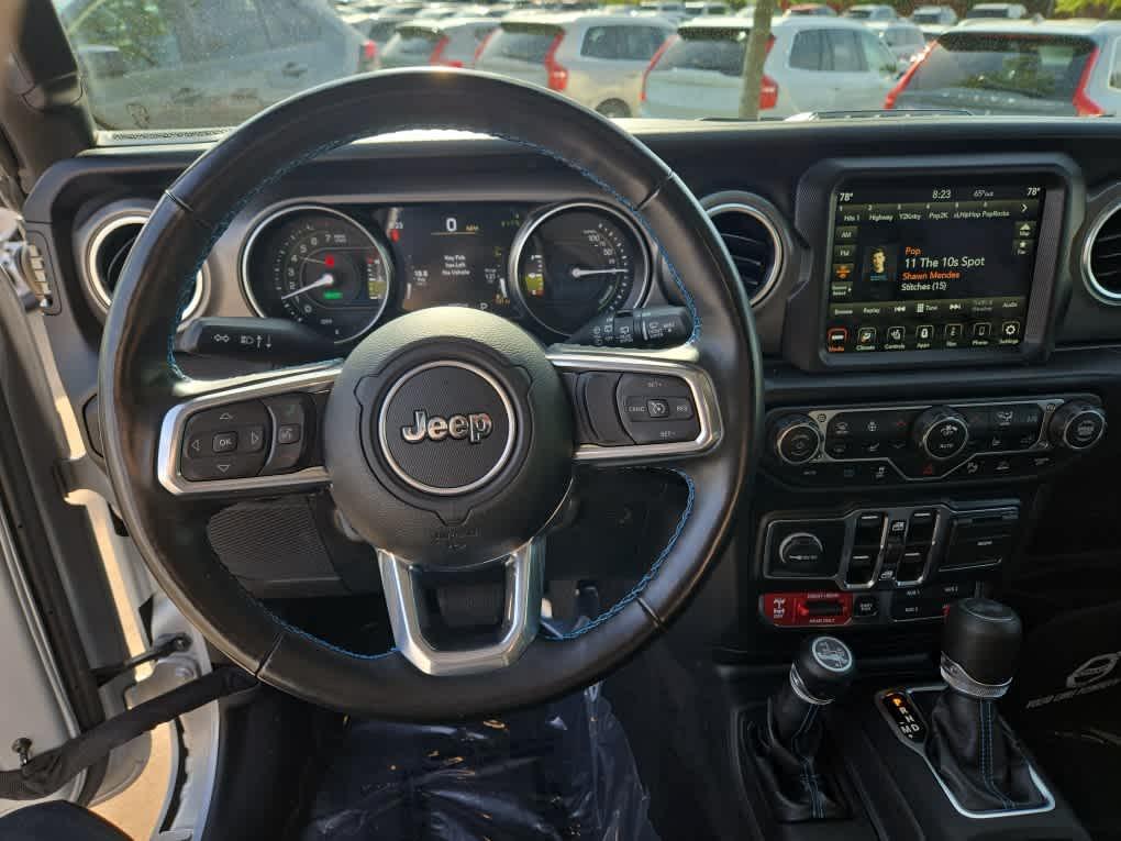 used 2022 Jeep Wrangler Unlimited 4xe car, priced at $34,600