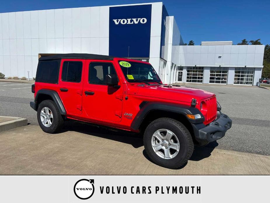 used 2019 Jeep Wrangler Unlimited car, priced at $30,300