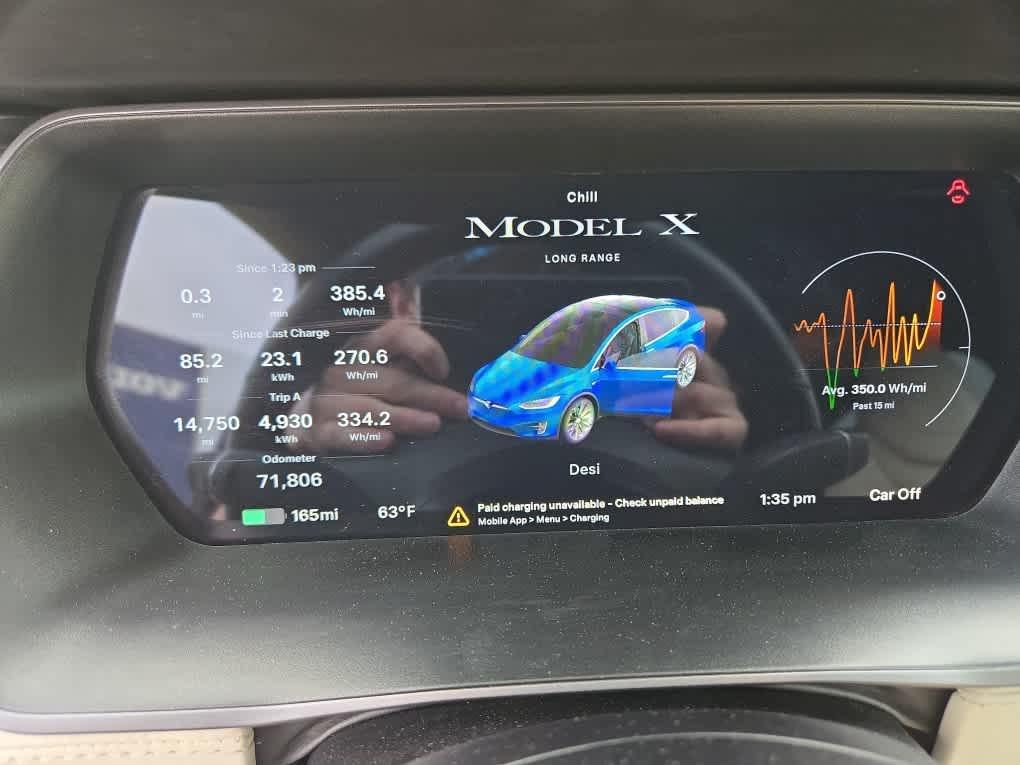 used 2019 Tesla Model X car, priced at $30,200