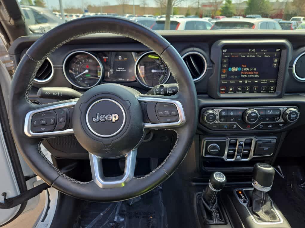 used 2022 Jeep Wrangler Unlimited 4xe car, priced at $33,800