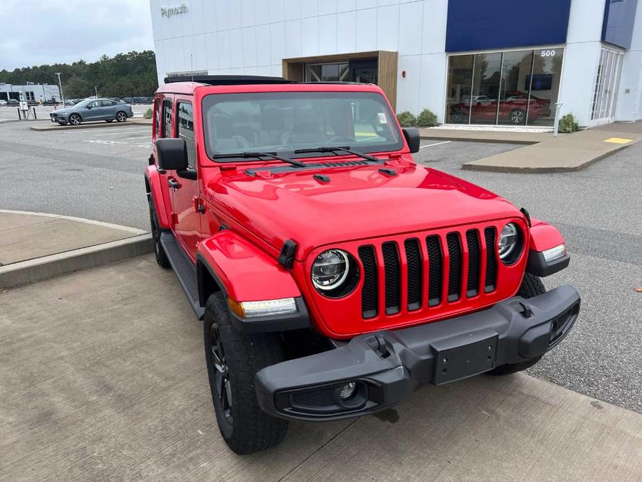 used 2022 Jeep Wrangler Unlimited car, priced at $37,200