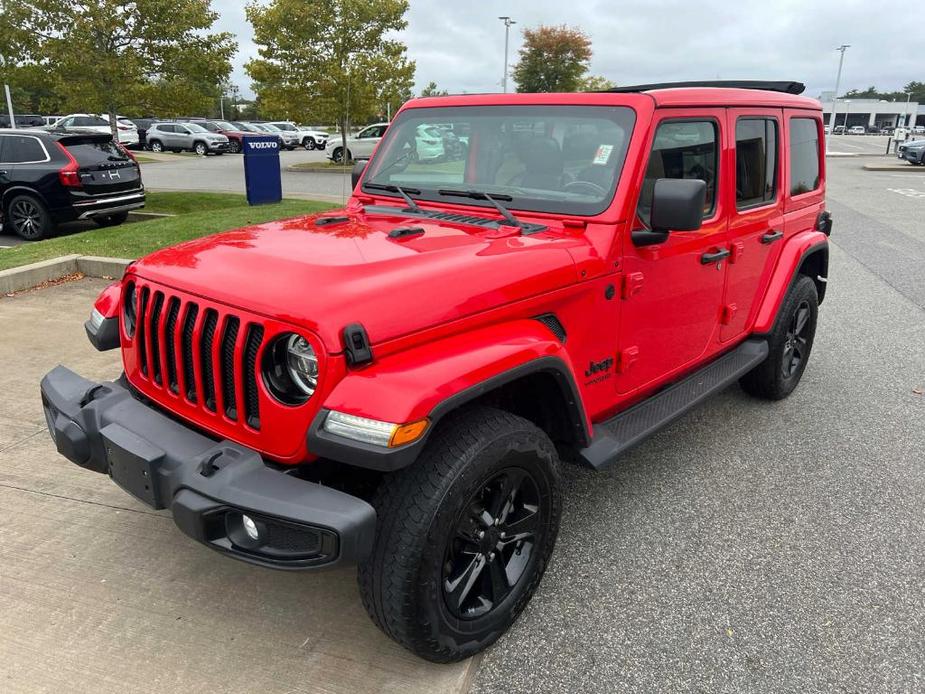 used 2022 Jeep Wrangler Unlimited car, priced at $37,200