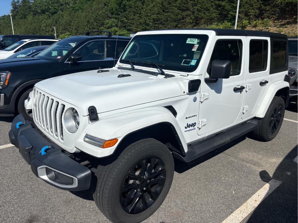 used 2022 Jeep Wrangler Unlimited 4xe car, priced at $35,600