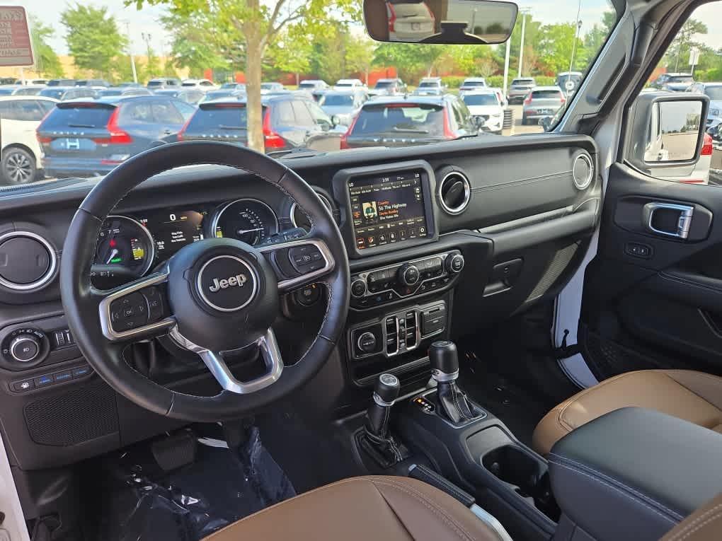 used 2022 Jeep Wrangler Unlimited 4xe car, priced at $34,900