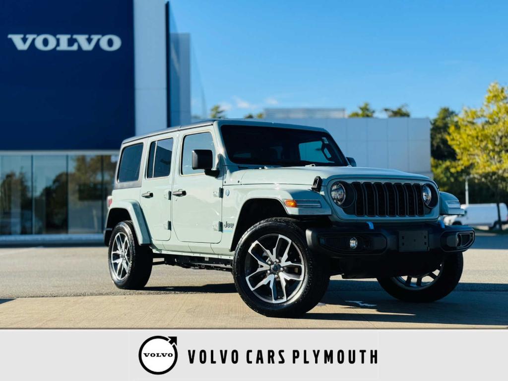 used 2024 Jeep Wrangler 4xe car, priced at $35,900