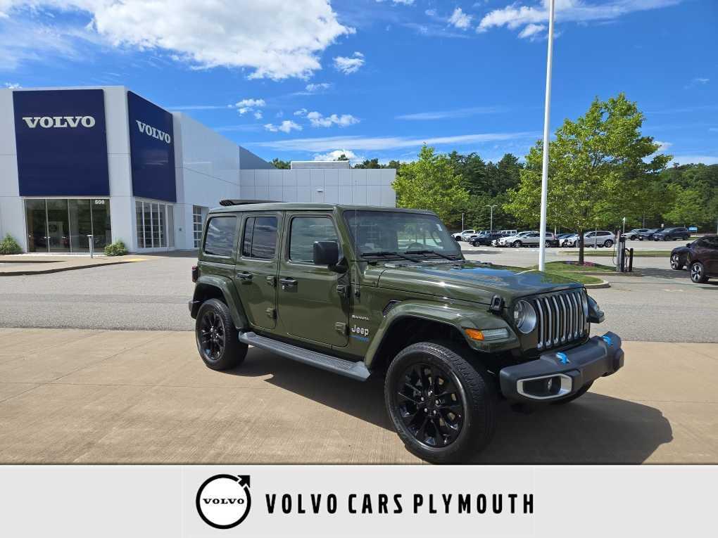used 2022 Jeep Wrangler Unlimited 4xe car, priced at $34,300