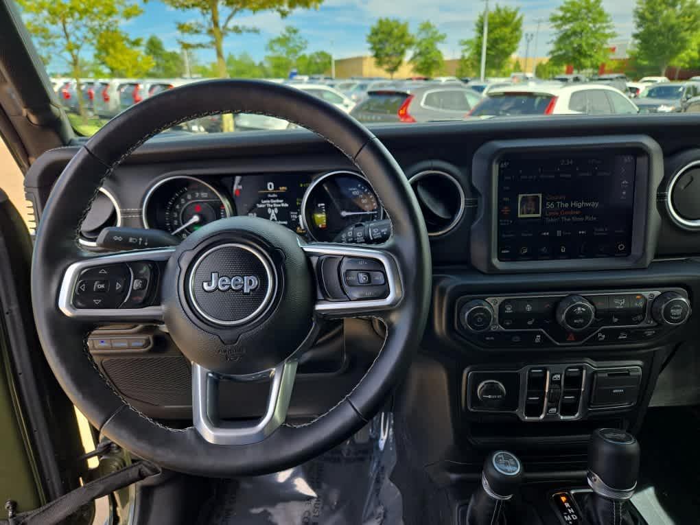 used 2022 Jeep Wrangler Unlimited 4xe car, priced at $34,300