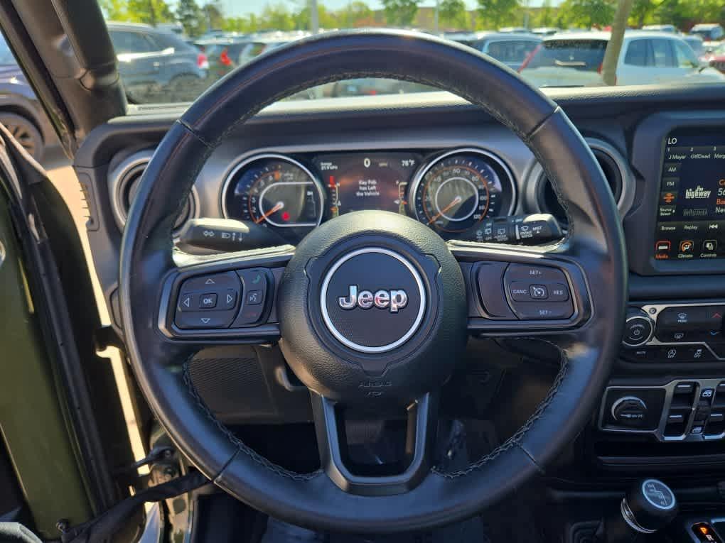 used 2021 Jeep Wrangler Unlimited car, priced at $30,900