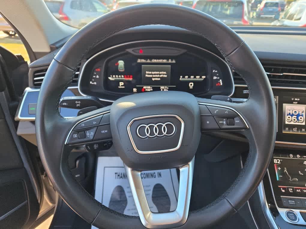 used 2022 Audi Q8 car, priced at $44,600