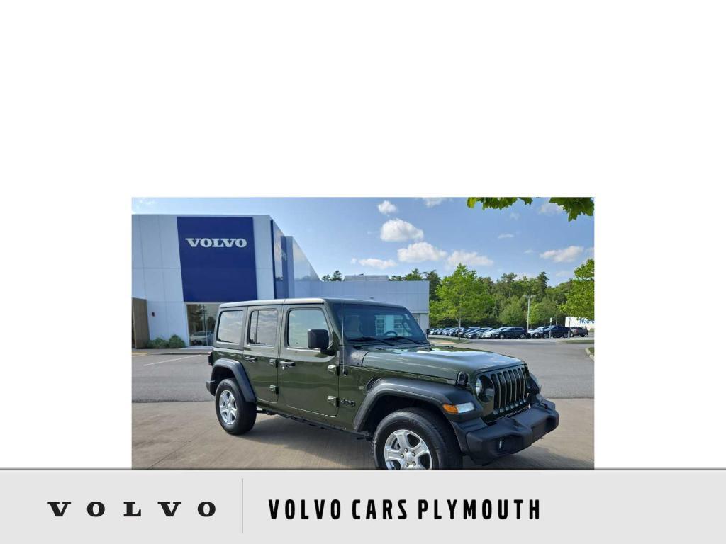 used 2021 Jeep Wrangler Unlimited car, priced at $31,700