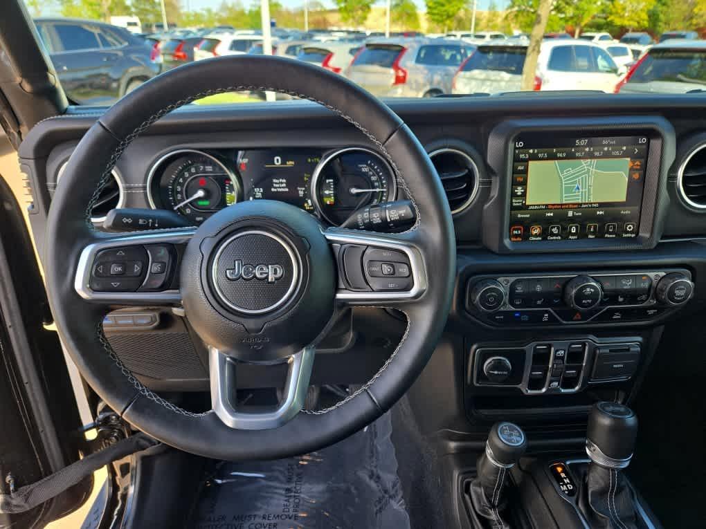 used 2022 Jeep Wrangler Unlimited 4xe car, priced at $34,600