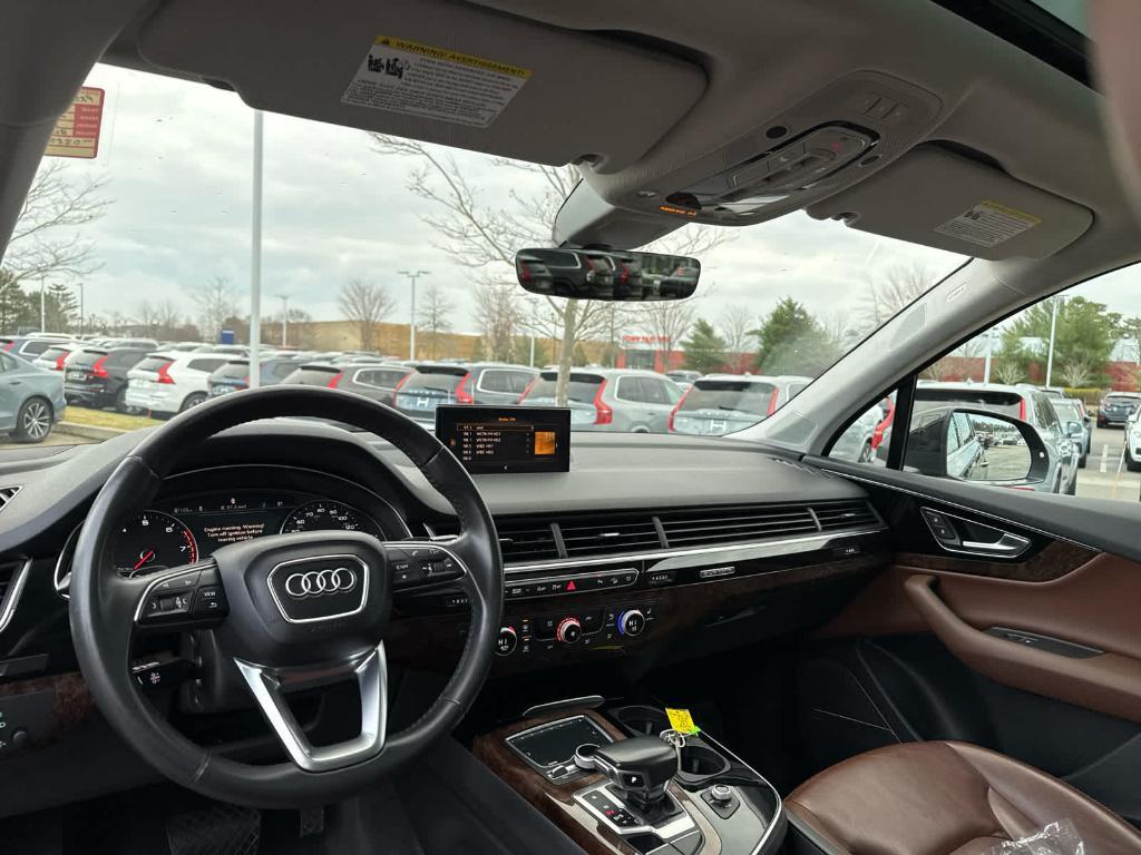 used 2018 Audi Q7 car, priced at $19,500