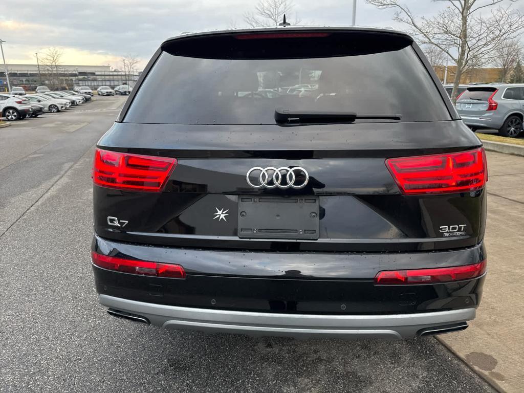 used 2018 Audi Q7 car, priced at $19,500