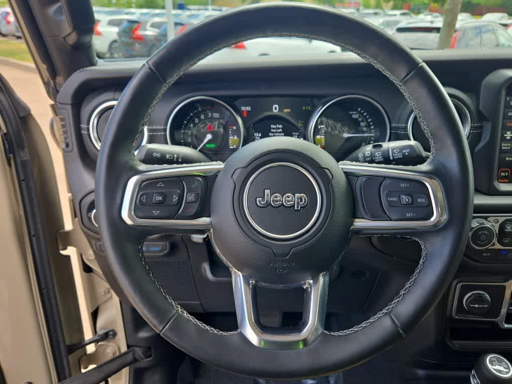 used 2022 Jeep Wrangler Unlimited 4xe car, priced at $36,900
