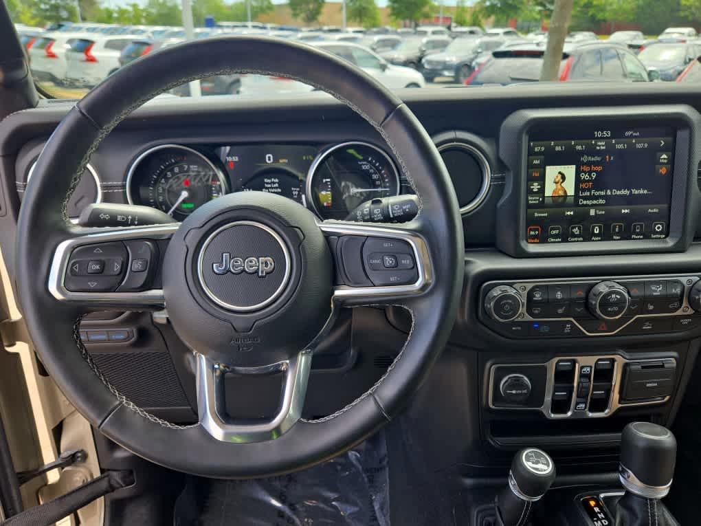 used 2022 Jeep Wrangler Unlimited 4xe car, priced at $36,900