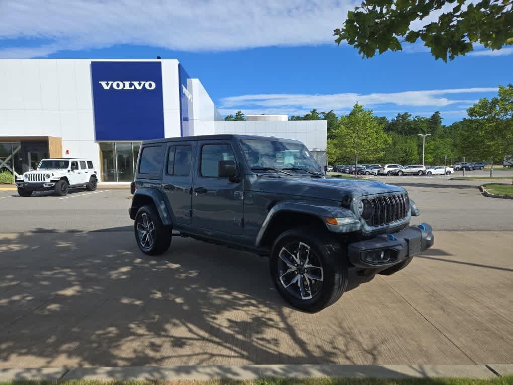 used 2024 Jeep Wrangler 4xe car, priced at $35,600