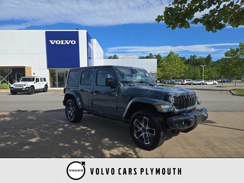used 2024 Jeep Wrangler 4xe car, priced at $35,600