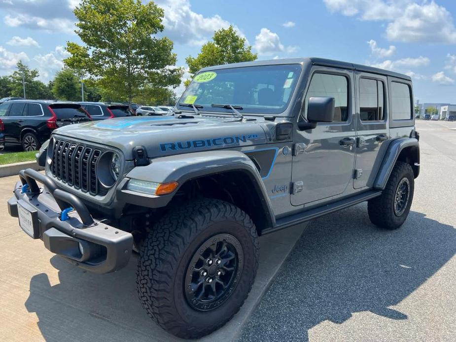 used 2023 Jeep Wrangler 4xe car, priced at $46,500