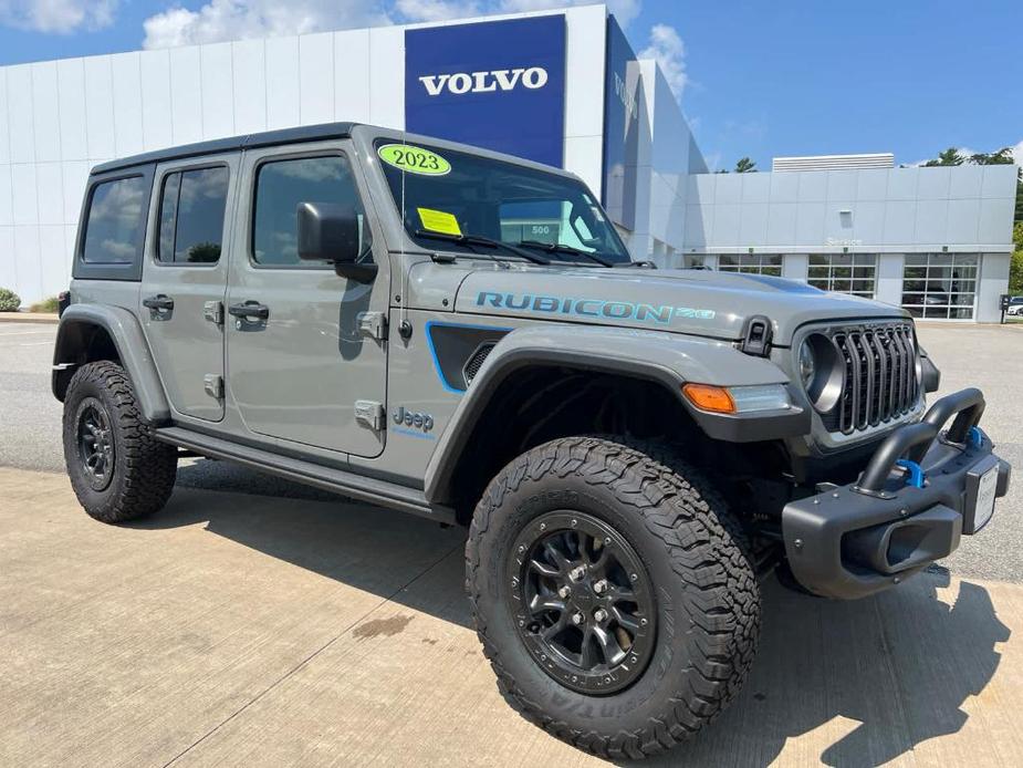 used 2023 Jeep Wrangler 4xe car, priced at $46,500