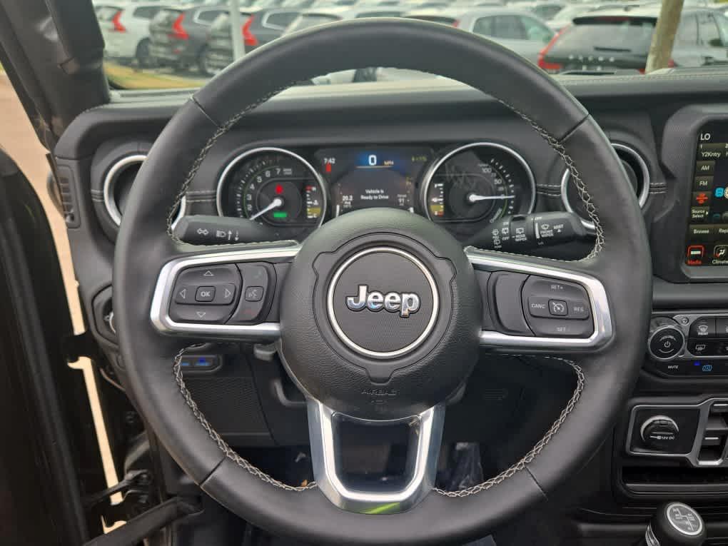 used 2021 Jeep Wrangler Unlimited 4xe car, priced at $32,600