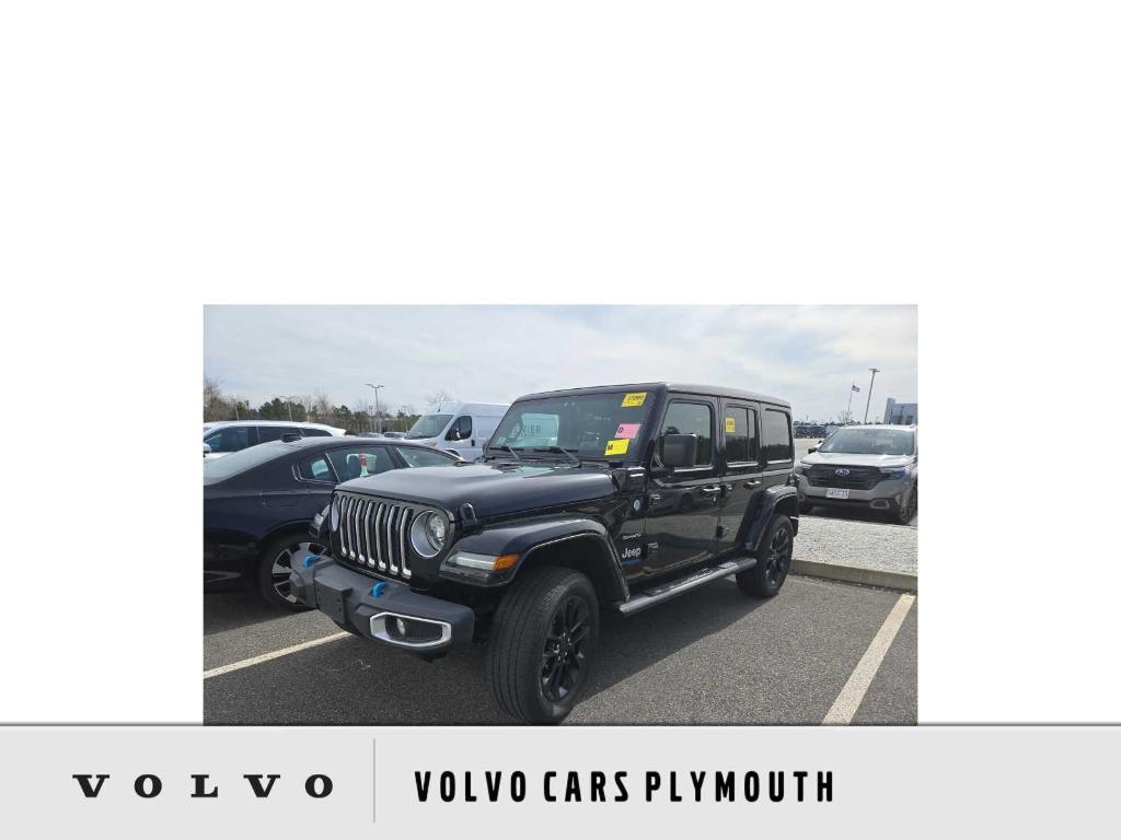 used 2022 Jeep Wrangler Unlimited 4xe car, priced at $33,900