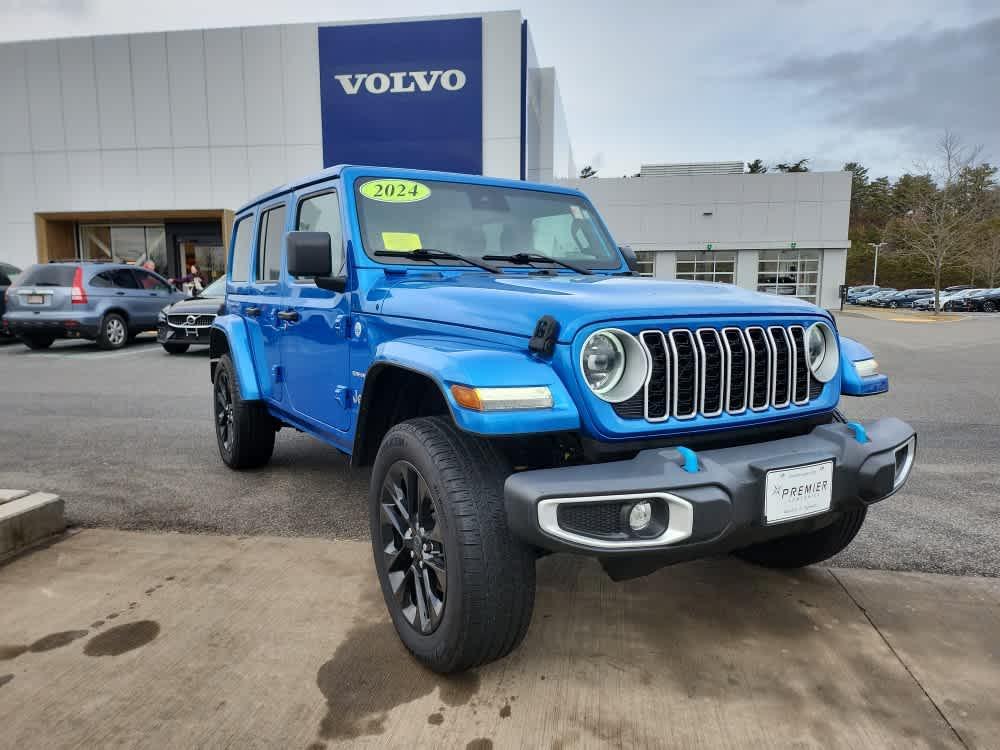 used 2024 Jeep Wrangler 4xe car, priced at $36,900