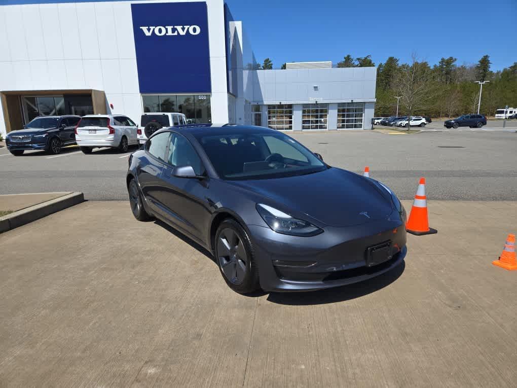 used 2023 Tesla Model 3 car, priced at $29,600
