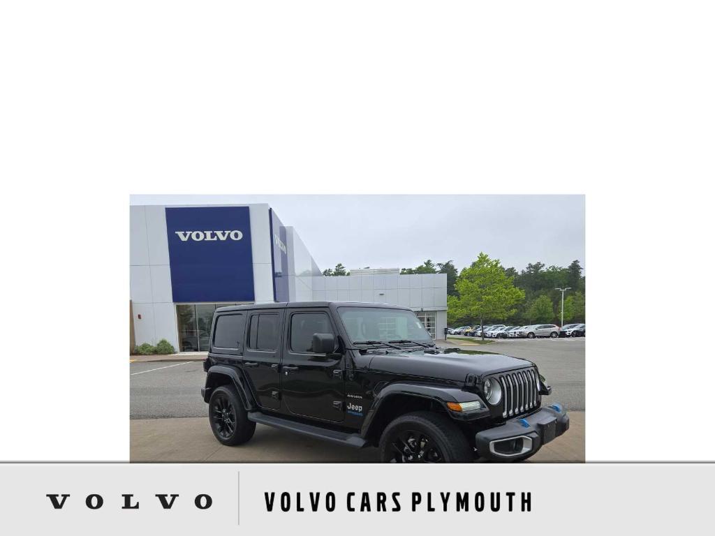 used 2022 Jeep Wrangler Unlimited 4xe car, priced at $33,400