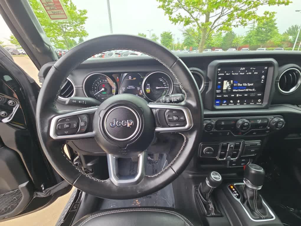 used 2022 Jeep Wrangler Unlimited 4xe car, priced at $33,400
