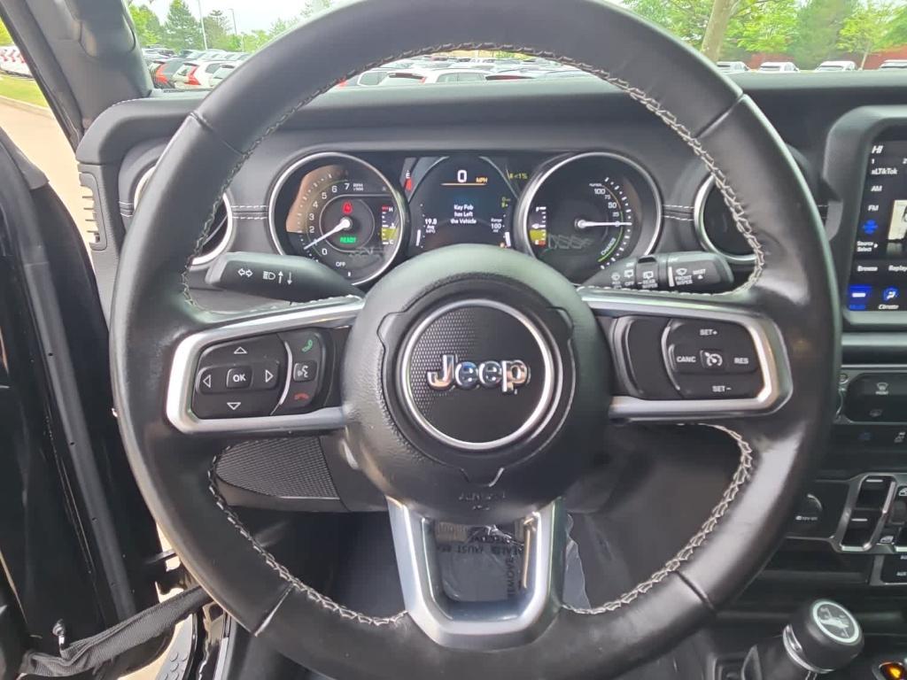 used 2022 Jeep Wrangler Unlimited 4xe car, priced at $33,400