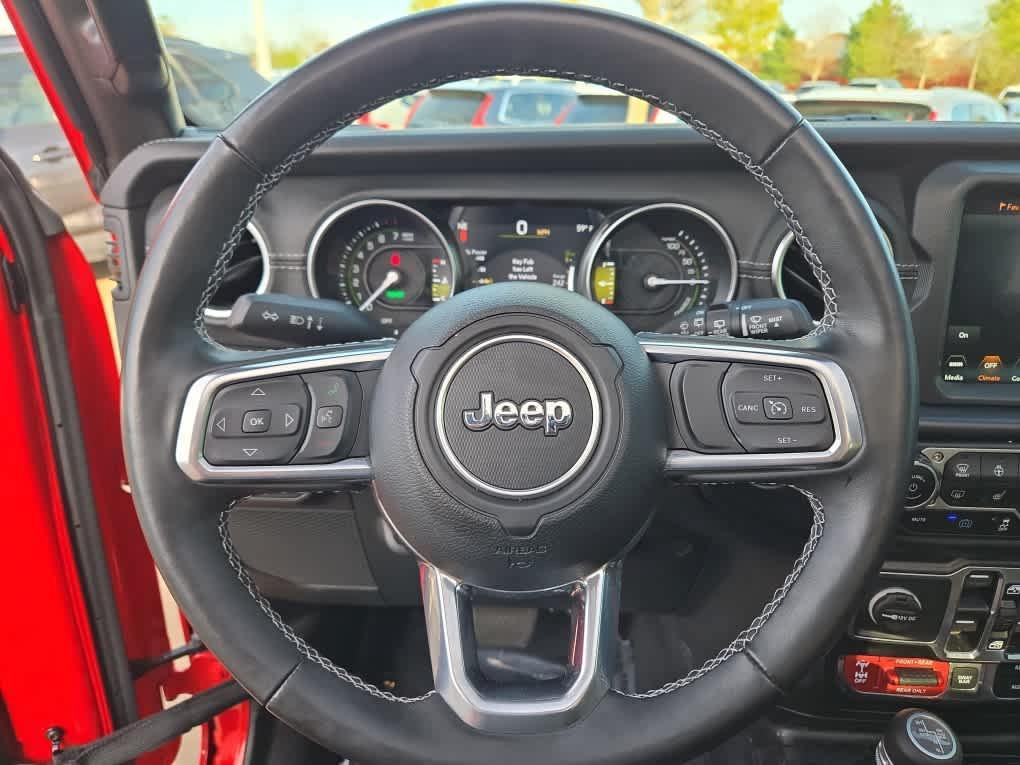 used 2022 Jeep Wrangler Unlimited 4xe car, priced at $37,700