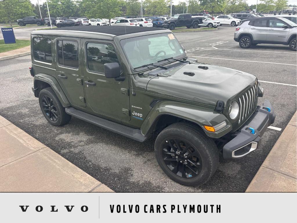 used 2022 Jeep Wrangler Unlimited 4xe car, priced at $36,900