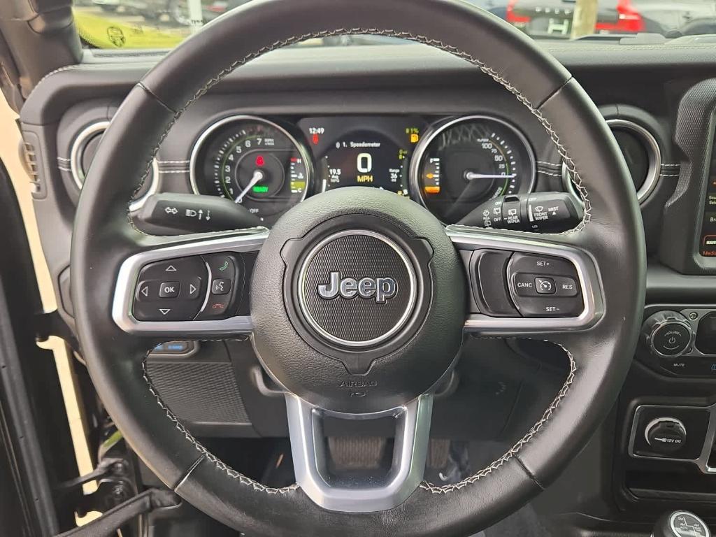 used 2022 Jeep Wrangler Unlimited 4xe car, priced at $33,800