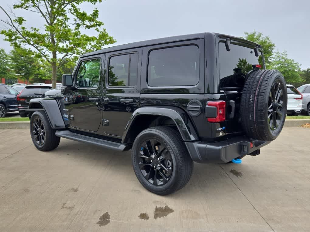 used 2022 Jeep Wrangler Unlimited 4xe car, priced at $33,800
