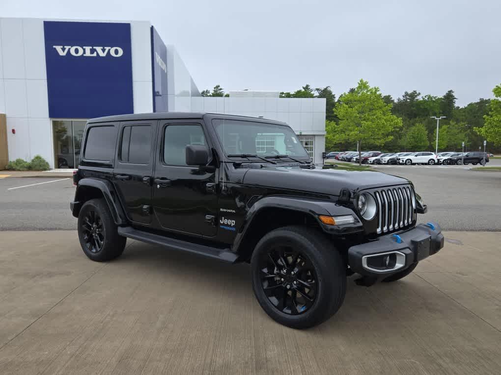 used 2022 Jeep Wrangler Unlimited 4xe car, priced at $33,800