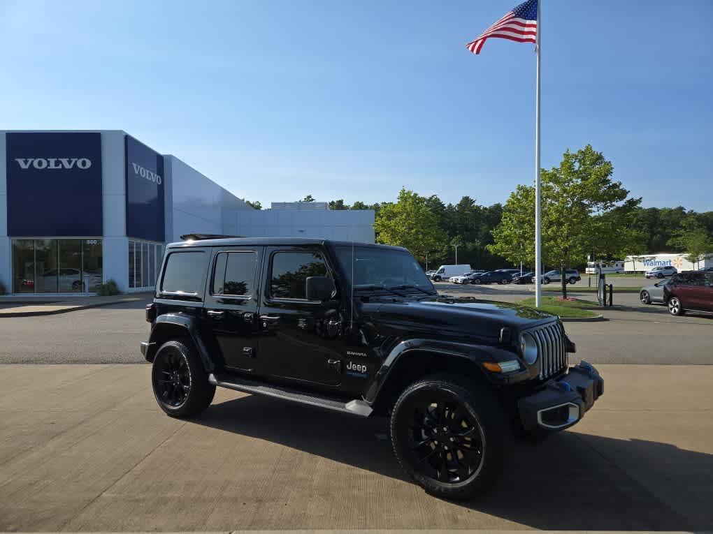 used 2022 Jeep Wrangler Unlimited 4xe car, priced at $35,500
