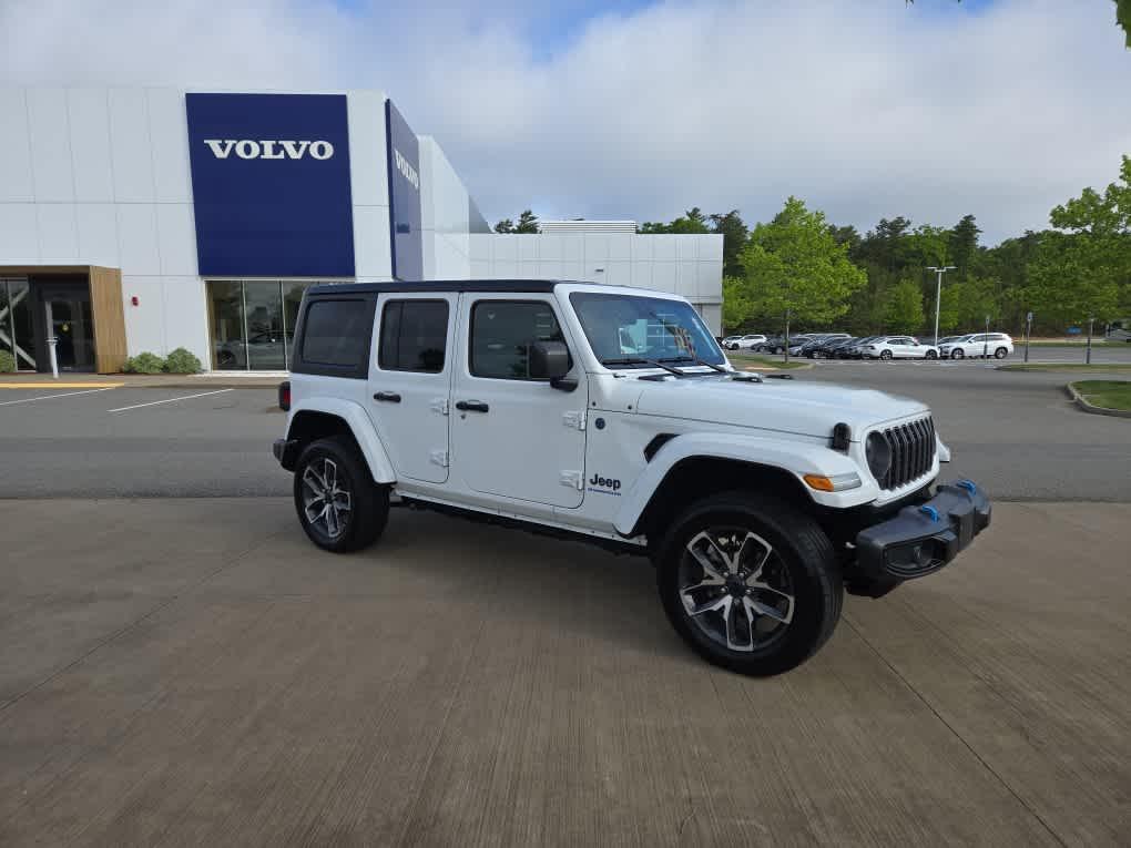 used 2024 Jeep Wrangler 4xe car, priced at $36,900