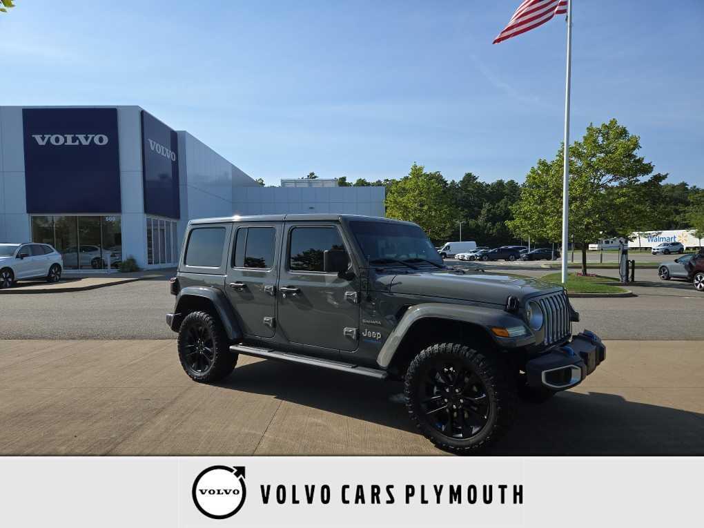 used 2022 Jeep Wrangler Unlimited 4xe car, priced at $34,600