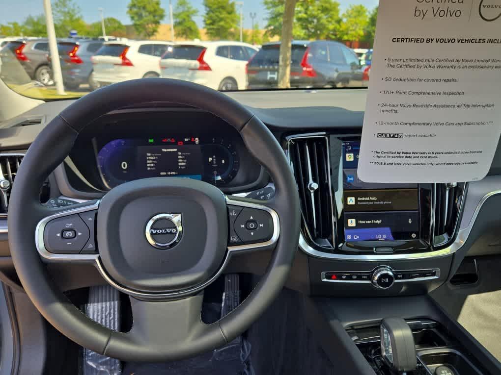 used 2024 Volvo S60 car, priced at $28,900