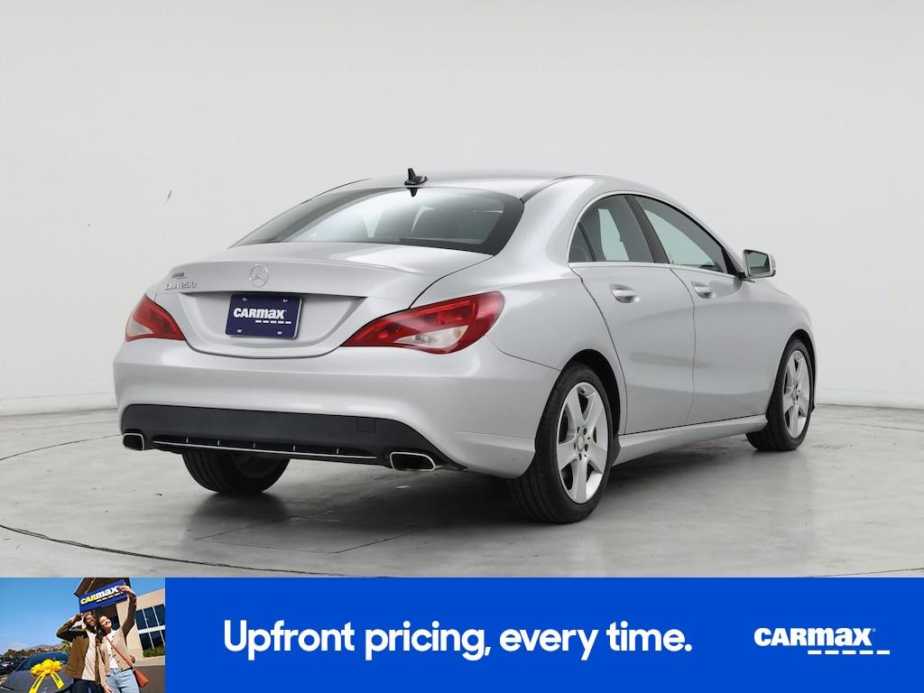 used 2015 Mercedes-Benz CLA-Class car, priced at $16,998